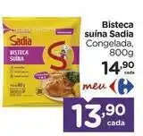Carrefour Sadia - bisteca suína oferta