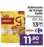 Carrefour Sadia - sobrecoxa de frango oferta