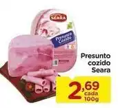 Carrefour Seara - presunto cozido oferta