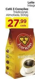 Carrefour 3 corações - leite oferta