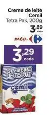 Carrefour Cemil - creme de leite oferta