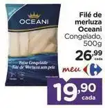 Carrefour Oceano - filé de merluza oferta