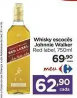 Carrefour Johnnie walker - whisky escocês oferta