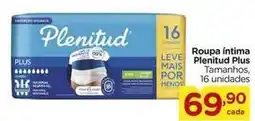 Carrefour Plenitud - roupa íntima plus oferta