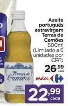 Carrefour Terras de camões - azeite português extravirgem oferta