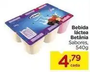 Carrefour Betânia - bebida lactea oferta
