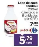 Carrefour Tambaú - leite de coco oferta