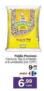 Carrefour Precioso - feijão oferta