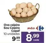 Carrefour Caipira - ovo caipira sou caipira oferta
