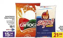 Carrefour Sabor - arroz branco sabor carioca oferta