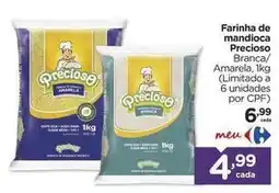 Carrefour Precioso - farinha de mandioca oferta