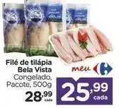 Carrefour Bela - filé de tilápia oferta