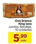 Carrefour Jumbo - ovo branco king lana oferta