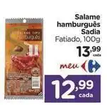 Carrefour Sadia - salame hamburgues oferta