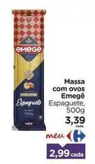 Carrefour Massa - com ovos oferta