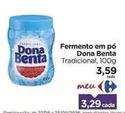 Carrefour Dona benta - fermento em pó oferta