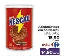 Carrefour Nescau - achocolatado em pó oferta
