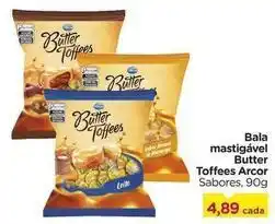 Carrefour Arcor - bala mastigável toffees oferta