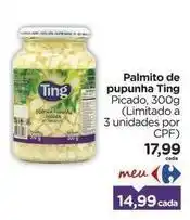 Carrefour Ting - palmito de pupunha oferta