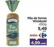 Carrefour Wickbold - pão de forma oferta