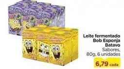 Carrefour Batavo - leite fermentado bob esponja oferta