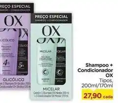 Carrefour Ox - shampoo + condicionador oferta