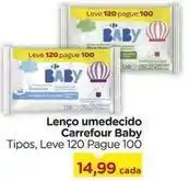 Carrefour Carrefour - lenço umedecido baby oferta