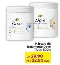 Carrefour Dove - máscara de tratamento oferta