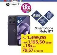 Carrefour Motorola - smartphone moto g17 oferta