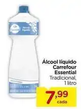 Carrefour Carrefour - álcool líquido essential oferta