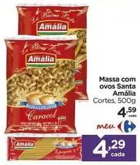Carrefour Amália - massa com ovos santa oferta