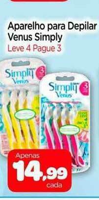 Aparelho Para Depilar Venus Simply