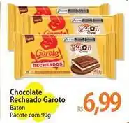Atacadão Garoto - chocolate recheado oferta
