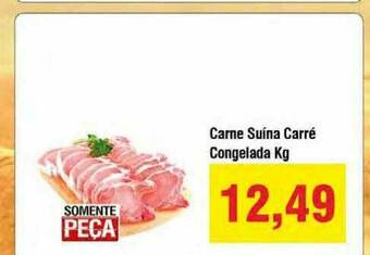 Spani Atacadista Carne Suína Carré Congelado Kg oferta