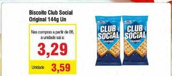 Spani Atacadista Biscoito Club Social Original oferta