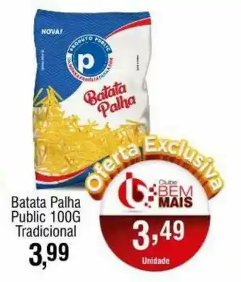 Supermercado Bem Barato Batata Palha Public Tradicional oferta