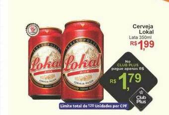Supermercado Lavapés Cerveja Lokal oferta