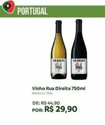 Hiperideal Supermercados Vinho Rua Direita oferta