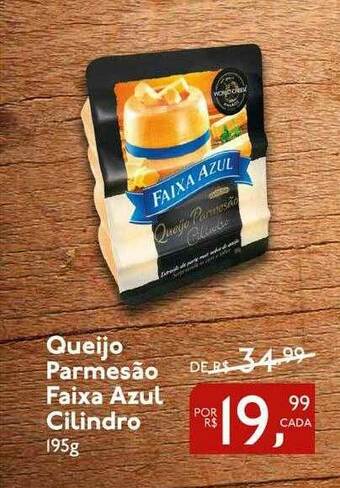 Queijo Parmesão Faixa Azul Cilindro
