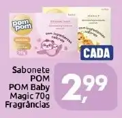 Supermercados Nori Sabonete pom pom pom baby magic fragrâncias oferta