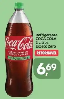 Supermercados Nori Refrigerante coca cola oferta