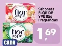 Supermercados Nori Sabonete flor de ype fragrâncias oferta