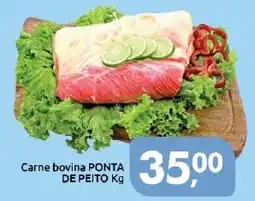 Supermercados Nori Carne bovina ponta de peito oferta