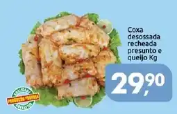 Supermercados Nori Coxa desossada recheada presunto e queijo oferta