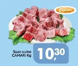 Supermercados Nori Suan suíno CAMARI oferta