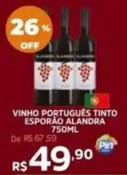 Pinheiro Supermercado vinho português tinto esporão alandra oferta