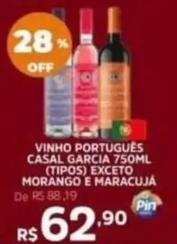 Pinheiro Supermercado vinho português casal garcia oferta
