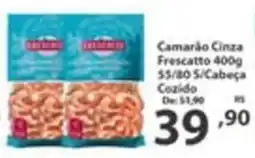 Del Moro Supermercados Camarão Cinza Frescatto oferta