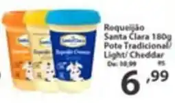 Del Moro Supermercados Requeijão Santa Clara oferta
