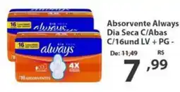 Del Moro Supermercados Absorvente always dia seca c/abas oferta